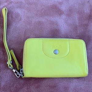 Longchamp leather wallet